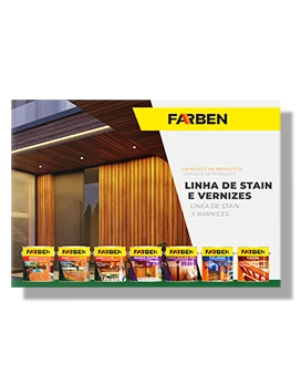 Catálogo Linha de Stain e Vernizes