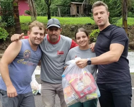 Bicampeão da Porsche Cup, Marçal Müller faz voos humanitários no RS